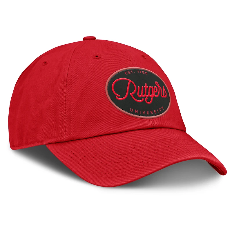 Women's Fanatics Scarlet Rutgers Scarlet Knights Candid Adjustable Hat