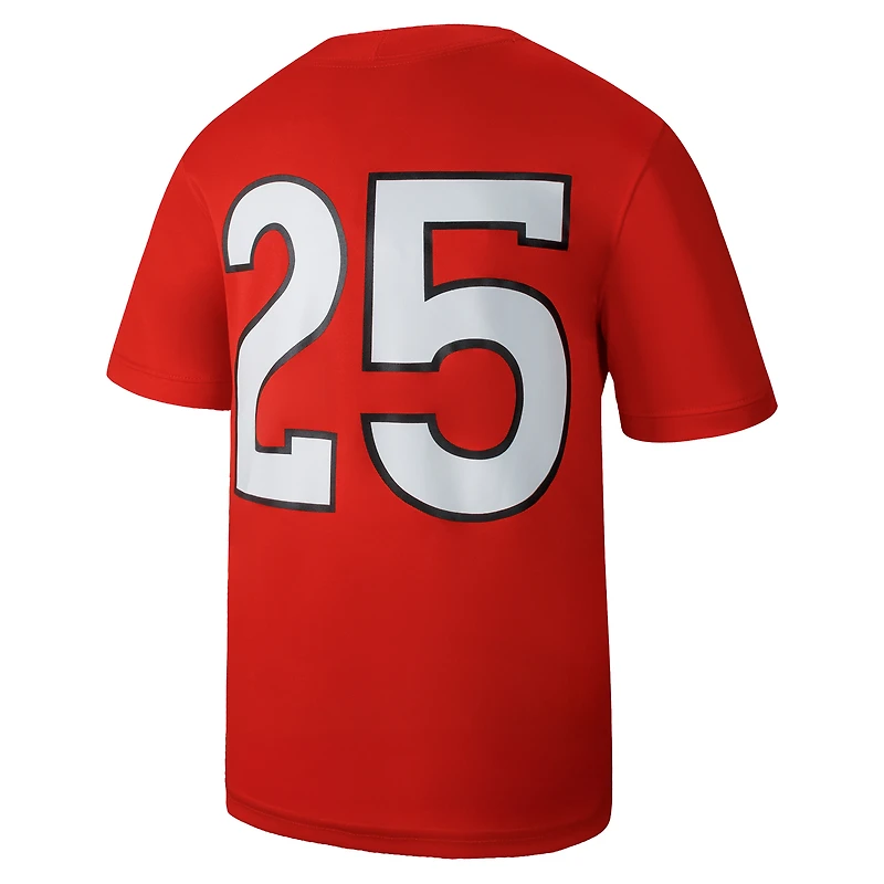 Youth Nike #1 Scarlet Rutgers Knights Untouchable Replica Game Jersey