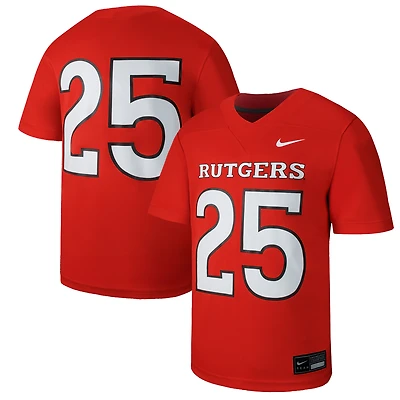 Youth Nike #1 Scarlet Rutgers Knights Untouchable Replica Game Jersey