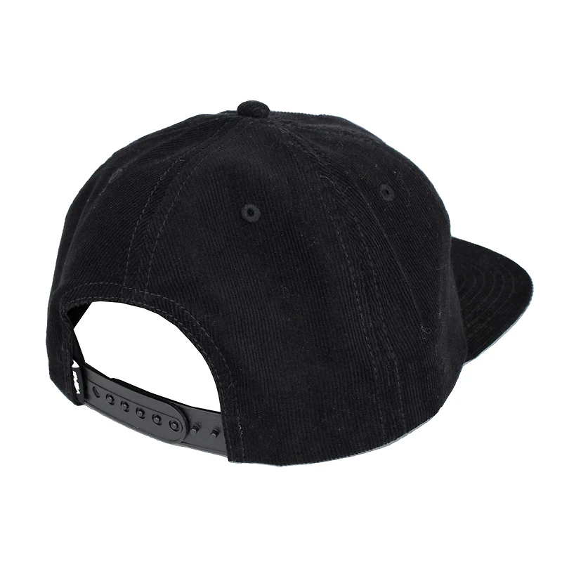 Casquette Snapback en velours côtelé crème RVCA pour homme