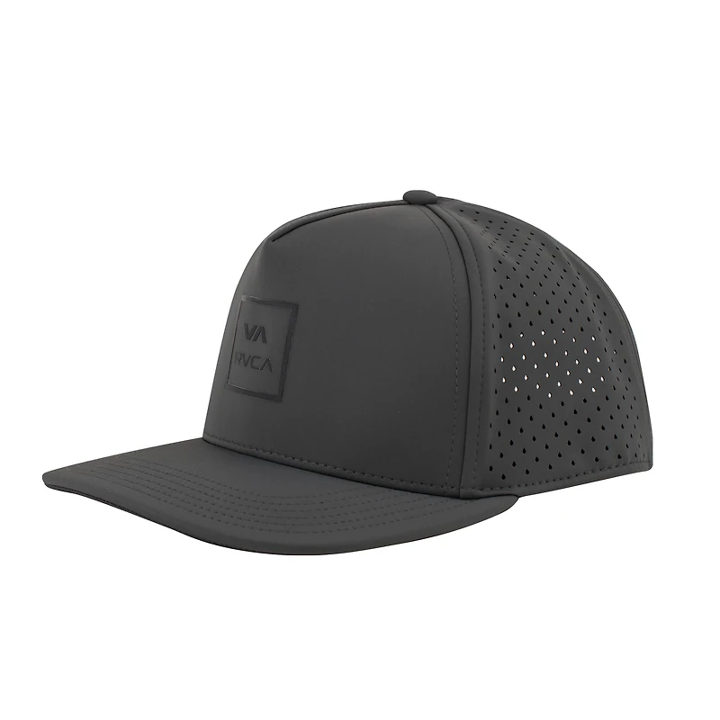 Casquette Snapback blanche RVCA Weld pour homme