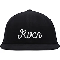 Casquette RVCA Evan Mock Sorry Snapback pour homme noire