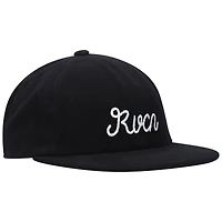 Casquette RVCA Evan Mock Sorry Snapback pour homme noire