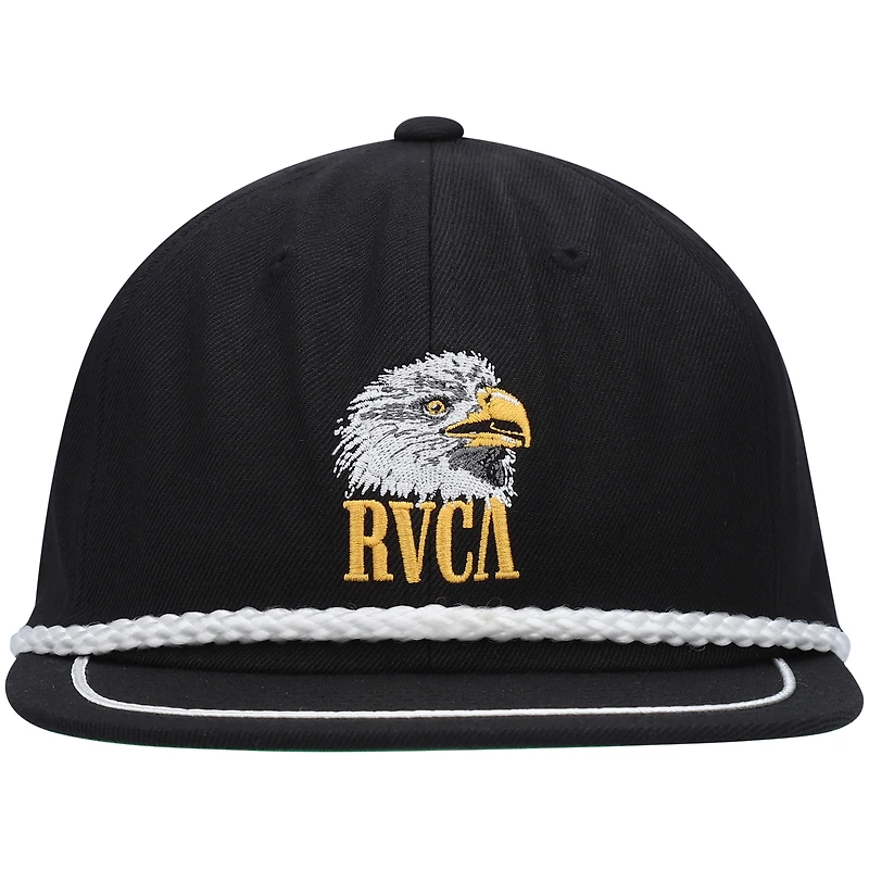 Casquette RVCA Black Flight Snapback pour homme