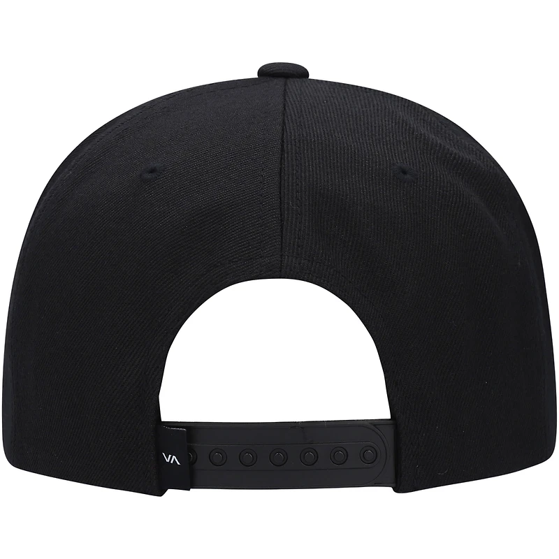 Casquette RVCA Black Flight Snapback pour homme