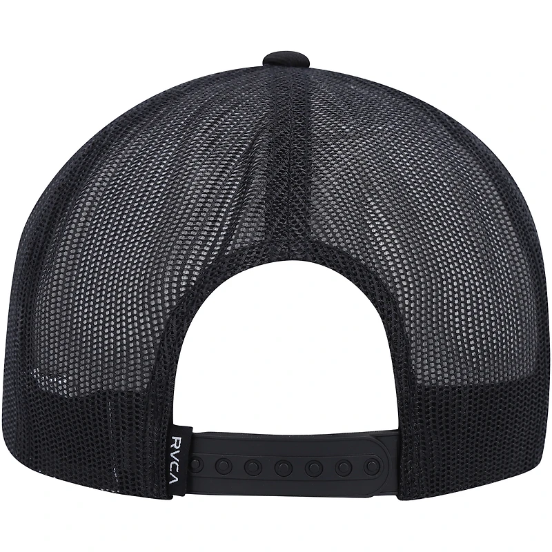 Casquette Snapback RVCA Black Horton Teeth Trucker pour hommes