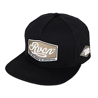 Casquette Snapback RVCA Navy Majors pour homme