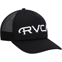 Casquette Snapback RVCA Black Mister Cartoon Trucker pour hommes