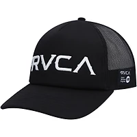 Casquette Snapback RVCA Black Mister Cartoon Trucker pour hommes