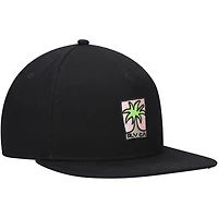 Casquette Snapback noire RVCA pour hommes