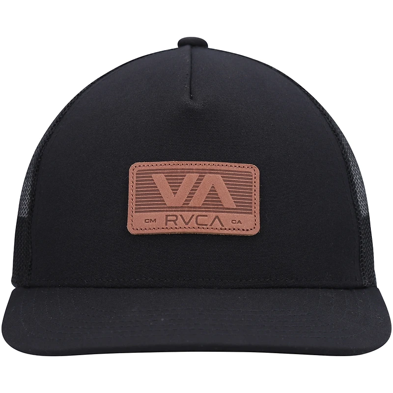 Casquette Snapback RVCA Black Shutter Trucker pour hommes