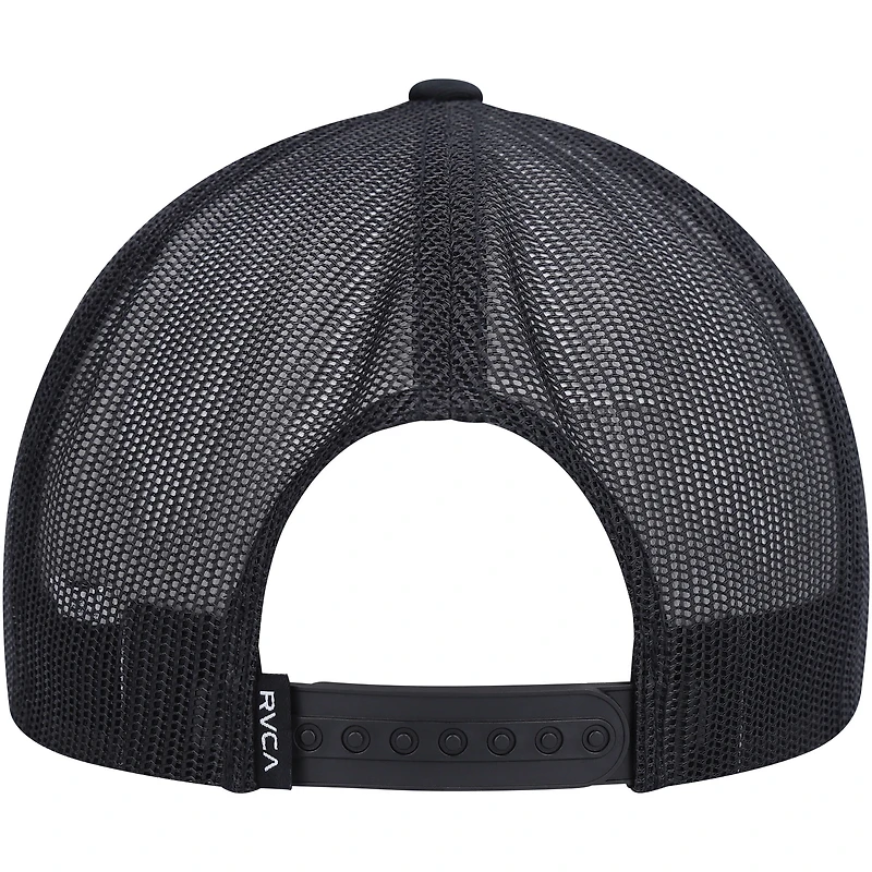 Men's RVCA Black VA All the Way Trucker - Snapback Hat