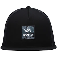 Trucker RVCA VA ATW noir pour hommes - Casquette Snapback