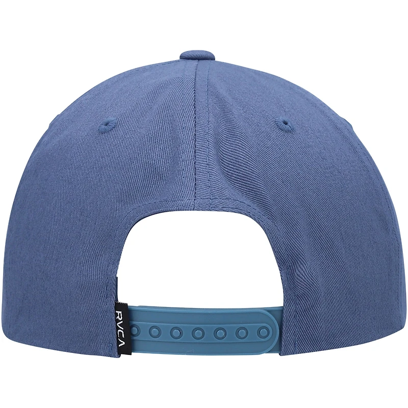 RVCA Blue All the Way pour hommes - Casquette Snapback