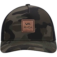 Casquette Snapback RVCA Camo VA All The Way Trucker pour hommes