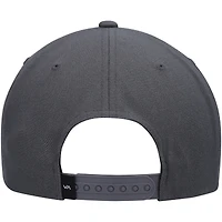 Casquette Snapback RVCA Charcoal Layover pour hommes