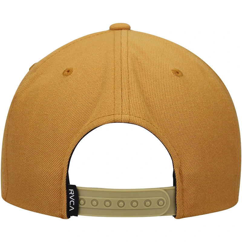 Casquette Snapback RVCA Gold VA Patch pour hommes