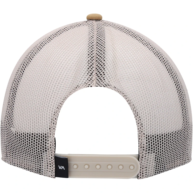Casquette Snapback RVCA Gold Work Script Trucker pour hommes