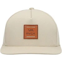 Casquette RVCA Khaki VA All The Way Snapback pour hommes
