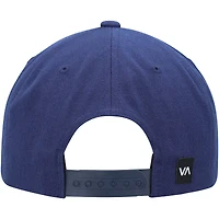 Casquette Snapback RVCA Navy Commonwealth pour hommes