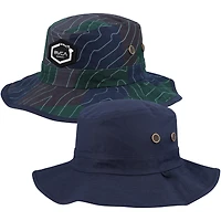 Chapeau Boonie inversé RVCA Navy Island Hex pour hommes