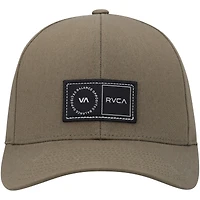 Casquette Snapback à plateforme olive RVCA pour hommes