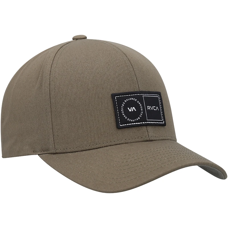 Casquette Snapback à plateforme olive RVCA pour hommes