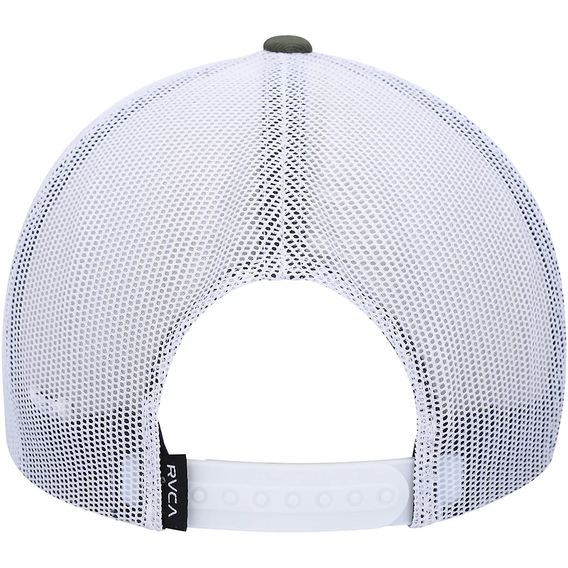 Men's RVCA  Olive VA All the Way Trucker Snapback Hat