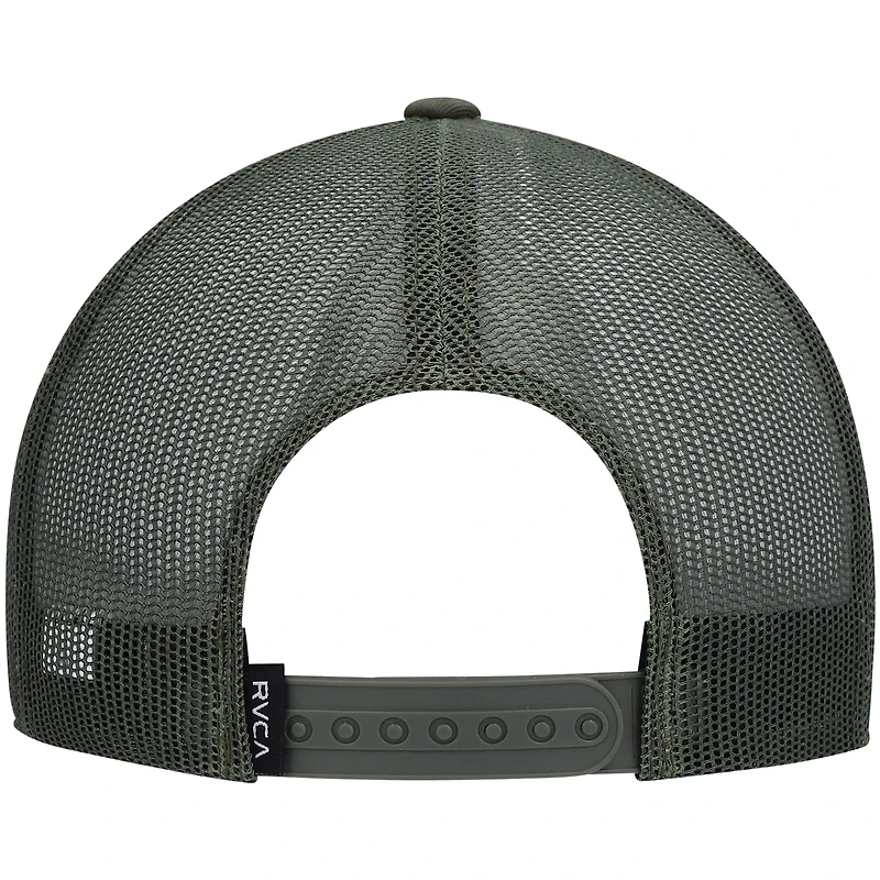 Casquette Snapback de camionneur imprimée RVCA Olive Wordmark VA ATW pour hommes