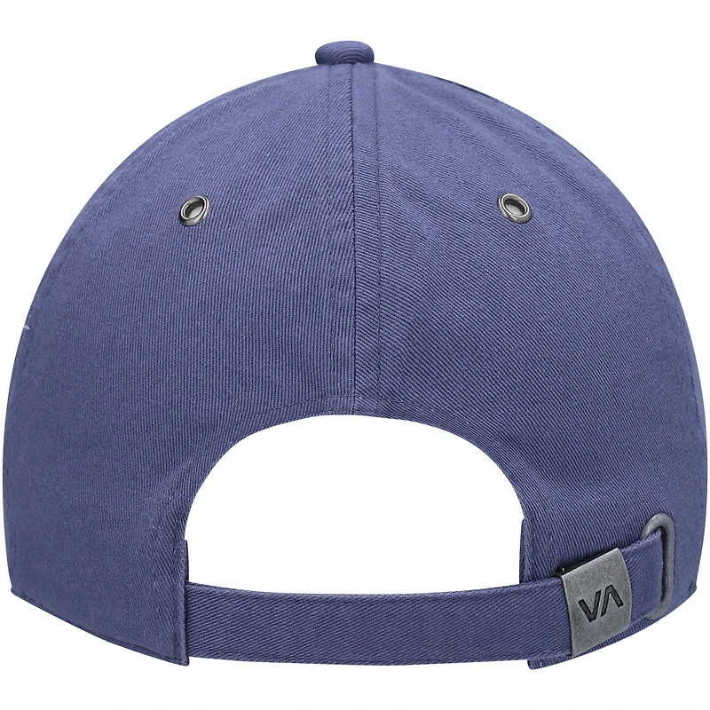 Women's RVCA Blue Staple Dad Adjustable Hat