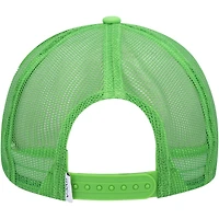 Casquette Snapback RVCA à carreaux verts pour femmes