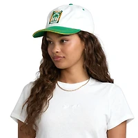Casquette ajustable RVCA blanche Summer Palms pour femme