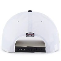 Men's '47 White/Black Ryan Blaney brrr° Menards Rope Hitch Adjustable Hat