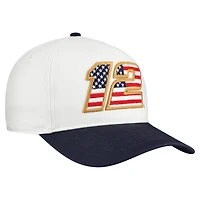 Men's '47 White Ryan Blaney Flag Fill Two-Tone Team Adjustable Hitch Hat