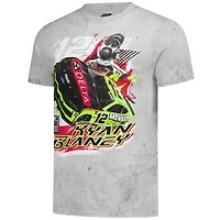 Men's Classic Ink Gray Ryan Blaney Delta Smoke 2-Spot T-Shirt