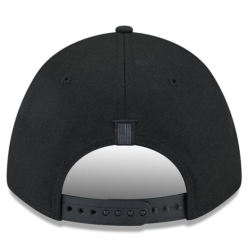Men's New Era Black Ryan Blaney American Flag 9FORTY M-Crown A-Frame Adjustable Hat