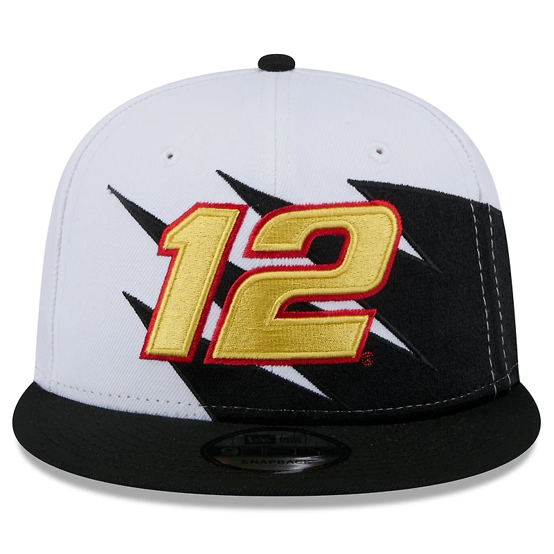 Men's New Era Black Ryan Blaney  Jagged 9FIFTY Snapback Hat