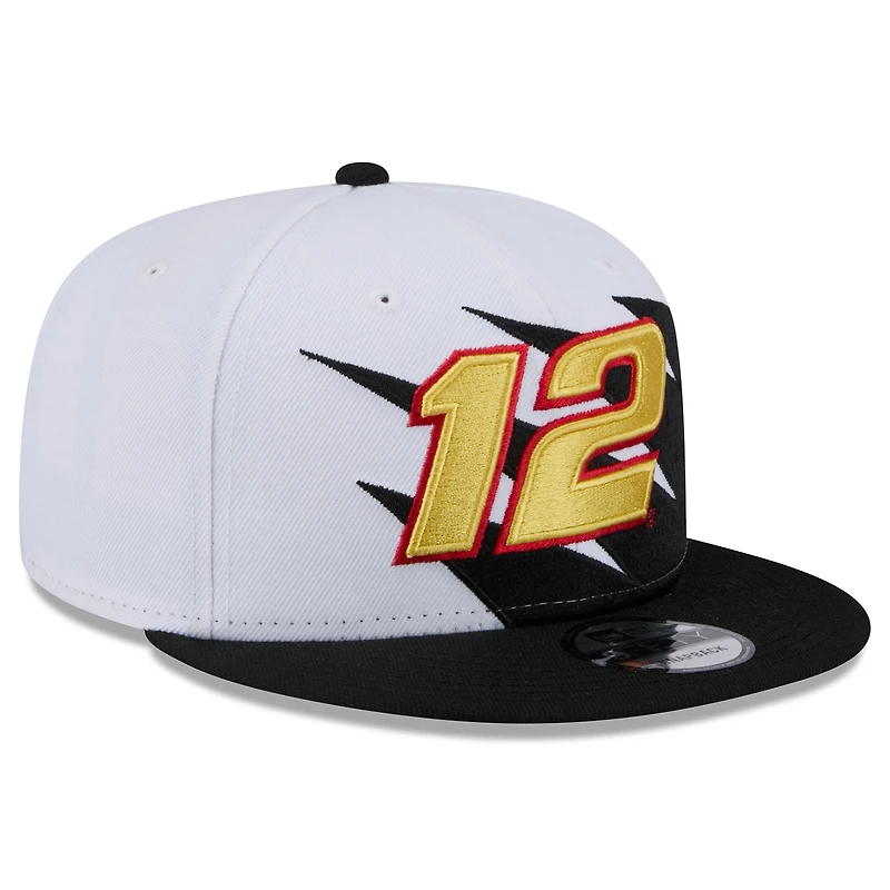 Casquette Snapback Ryan Blaney Jagged 9FIFTY noire New Era pour homme
