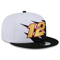 Casquette Snapback Ryan Blaney Jagged 9FIFTY noire New Era pour homme