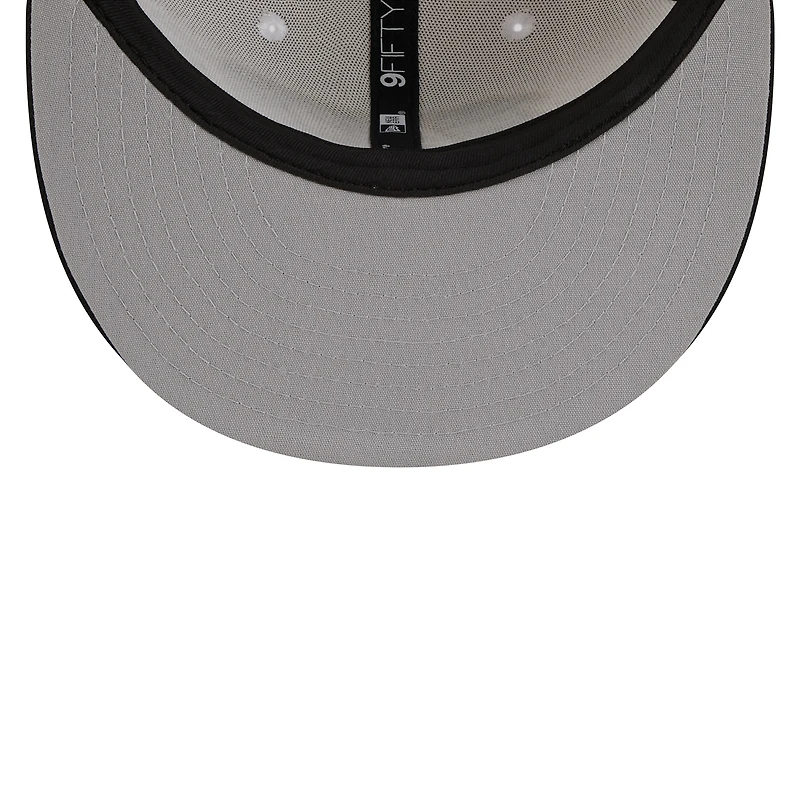 Men's New Era White/Black Ryan Blaney  9FIFTY Snapback Hat