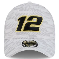 Men's New Era White Ryan Blaney 39THIRTY Graded Flex Hat