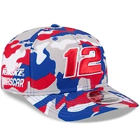 Casquette New Era blanche Ryan Blaney motif camouflage patriotique 9SEVENTY pour homme