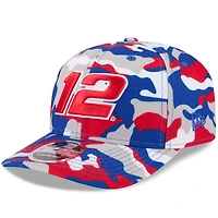 Men's New Era White Ryan Blaney Team Penske 9SEVENTY Stretch-Snap Hat