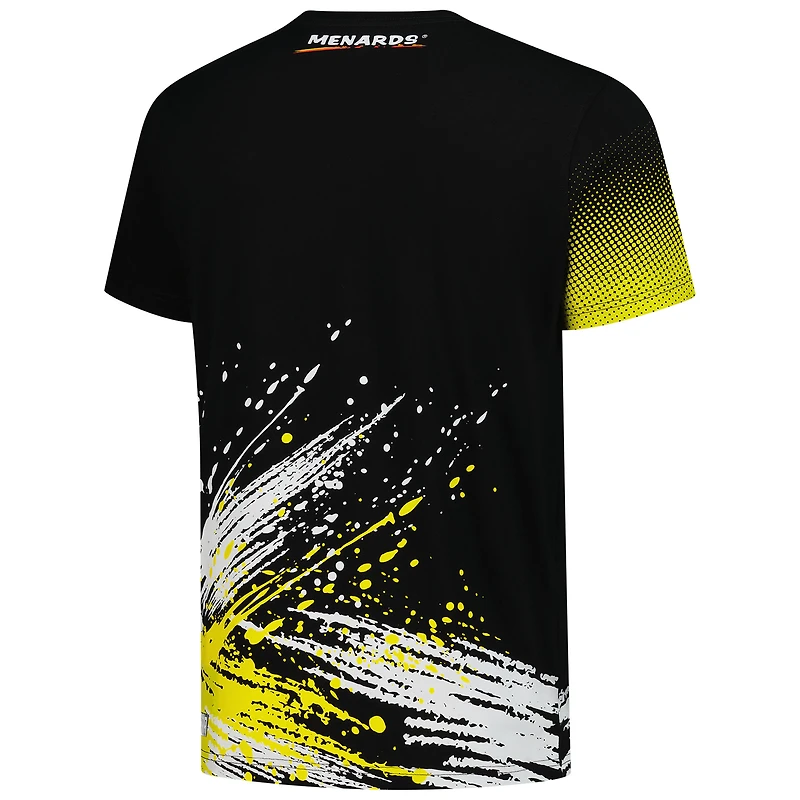 T-shirt noir pour homme, Ryan Blaney Touchdown Extreme
