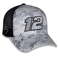 Men's Team Penske  Camo Ryan Blaney Digital Adjustable Hat