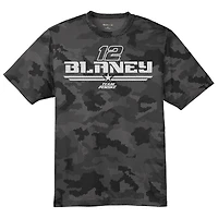 Men's Team Penske  Gray Ryan Blaney Camo Car T-Shirt