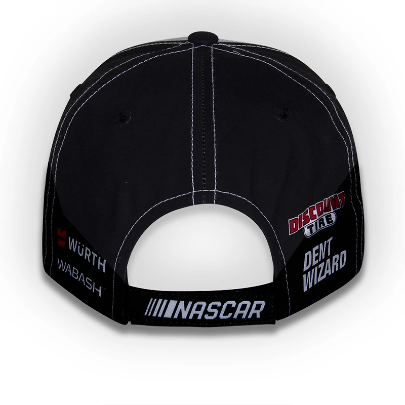 Men's Team Penske  White/Black Ryan Blaney Menards Uniform Adjustable Hat