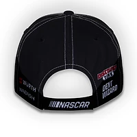 Men's Team Penske  White/Black Ryan Blaney Menards Uniform Adjustable Hat
