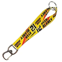 WinCraft Ryan Blaney Bottle Opener Key Strap