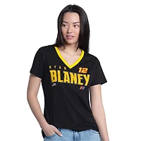 Women's G-III 4Her by Carl Banks  Black Ryan Blaney Best Team V-Neck T-Shirt